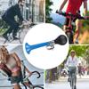 Bike Horn, Retro Bike Bugle Horn, Retro Classic Metal Squeeze Clown Horn, Loud Sound Bicycle Horn Fits All Bicycle Handle Bar and Golf Cart, Bicycle Bugle Hornfor Kids Adults, Blue view 4