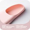CAPAS Swim Training Fins Comfortable Silicone Lap Swimming Short Blade Floating Flippers with Mesh Bag for Adult Men Women Build Leg Strength view 3