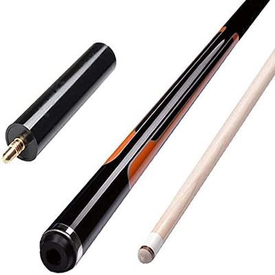 147cm / 58" 1/2 Joint Maple cue Set with 13mm tip 15cm Extension for Explosive Rest and Easy Jumping cues for Adults and Kids Wauvke0721(Color:B;Size:147cm/58in)