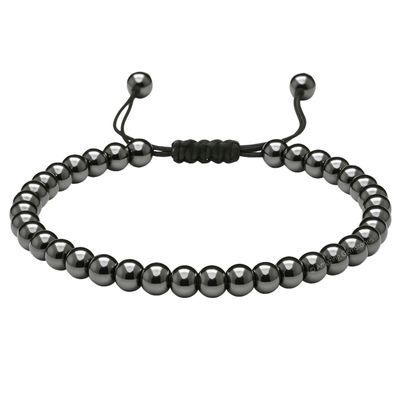 Amazing Gemstone Hematite Anklet Ankle Bracelet for Women - Adjustable Stone Anklets for Everyday Wear, Elegant Gift Jewelry for Mom, Sister or Friend