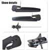 DYK&NX Kayak Rudder Control Sailing, Aluminium Alloy Canoe Rudder, Lightweight Canoe Boat Tail, Foot Direction Control Tackle Kit, for Kayaks, Fishing Boats, Watercraft (Color : 80MM) view 4