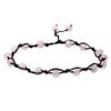 Amazing Gemstone Rose Quartz Anklet Ankle Bracelets for Women - Waterproof Beaded Healing Crystal Anklets, Plus Size Chakra Gemstone Bead Anklet (Stretchy Adjustable - Hand Knotted) view 1
