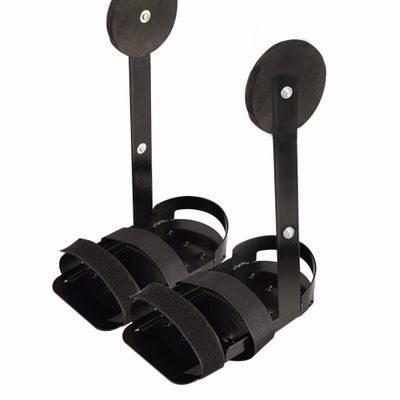 Hoiaost  Rehabilitation Machine Leg Ankle Braces Support, 1 Pair Leg Ankle Fixed Support Bracket, Easy Installation/Non-Slip, Suitable for Electric Trainer Rehabilitation Bicycle Pedals,Pair