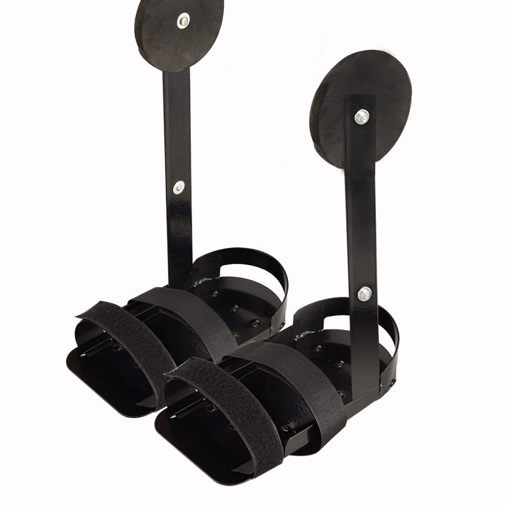 Hoiaost Rehabilitation Machine Leg Ankle Braces Support, 1 Pair Leg Ankle Fixed Support Bracket, Easy Installation/Non-Slip, Suitable for Electric Trainer Rehabilitation Bicycle Pedals,Pair