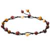 Amazing Gemstone Mookaite Anklet Ankle Bracelets for Women - Waterproof Beaded Healing Crystal Anklets, Plus Size Chakra Gemstone Bead Anklet (Stretchy Adjustable - Hand Knotted) view 1