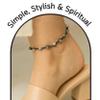 Labradorite Anklet Ankle Bracelets for Women, Adjustable Knotted view 4