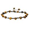 Amazing Gemstone Tigers Eye Anklet Ankle Bracelets for Women - Waterproof Beaded Healing Crystal Anklets, Plus Size Chakra Gemstone Bead Anklet (Stretchy Adjustable - Hand Knotted) view 1