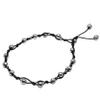 Amazing Gemstone Silver Hematite Anklet Ankle Bracelets for Women - Waterproof Beaded Healing Crystal Anklets, Plus Size Chakra Gemstone Bead Anklet (Stretchy Adjustable - Hand Knotted) view 2