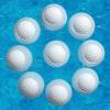 Aolowewin 10pcs Practice Floating Golf Balls, Water Floater Ball, Pond or Lake Range Golf Balls, About 10% of It Sits Above Water (10) view 4