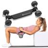 Bellabooty Premium Hip Thrust Belt - Adjustable Exercise Belt for Glutes & Squats, Hip Thrust Pad for Comfort, Versatile Gym Equipment for Home - Weightlifting Belt Support for Women - Gray view 1