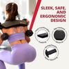 Bellabooty Premium Hip Thrust Belt - Adjustable Exercise Belt for Glutes & Squats, Hip Thrust Pad for Comfort, Versatile Gym Equipment for Home - Weightlifting Belt Support for Women - Gray view 3