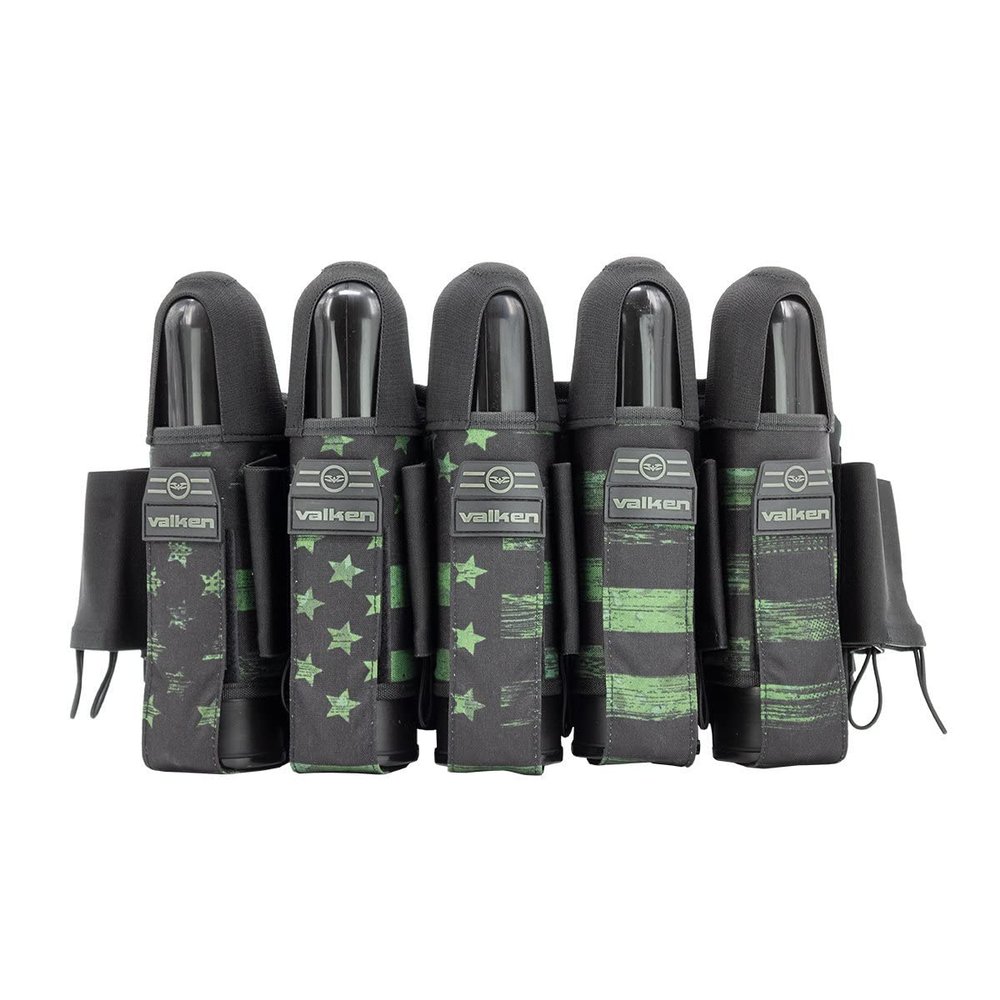 Valken Fate GFX 5+8 Paintball Harness (Merica Olive)