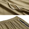 Men's Lightweight Quick Dry Hiking Running Pants Outdoor Sports Breathable Zipper Pockets Athletic Work Pants Khaki M view 4