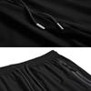 Men's Lightweight Quick Dry Hiking Running Pants Outdoor Sports Breathable Zipper Pockets Athletic Work Pants Black M view 4
