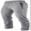 Men's Lightweight Quick Dry Hiking Running Pants Outdoor Sports Breathable Zipper Pockets Athletic Work Pants Light Grey XXL view 1