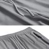 Men's Lightweight Quick Dry Hiking Running Pants Outdoor Sports Breathable Zipper Pockets Athletic Work Pants Light Grey XXL view 4