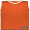 Youth Match-Up Basketball Jersey Orange/White M view 2