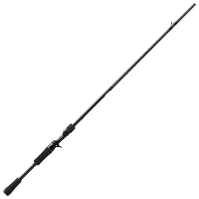 13 Fishing - Meta - 7'3" MH Casting Rod (Extra Fast Action) - MTGC73MH, Black