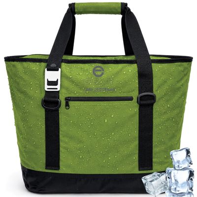 Waterproof Dry Bag Cooler Tote Collapsible, Leak-Proof Soft-Sided Insulated Cooler for Beach, Pool, and Outdoor Adventures (20 or 36 Can Capacity)
