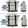 Waterproof Dry Bag Cooler Tote  Collapsible, Leak-Proof Soft-Sided Insulated Cooler for Beach, Pool, and Outdoor Adventures (20 or 36 Can Capacity) view 2