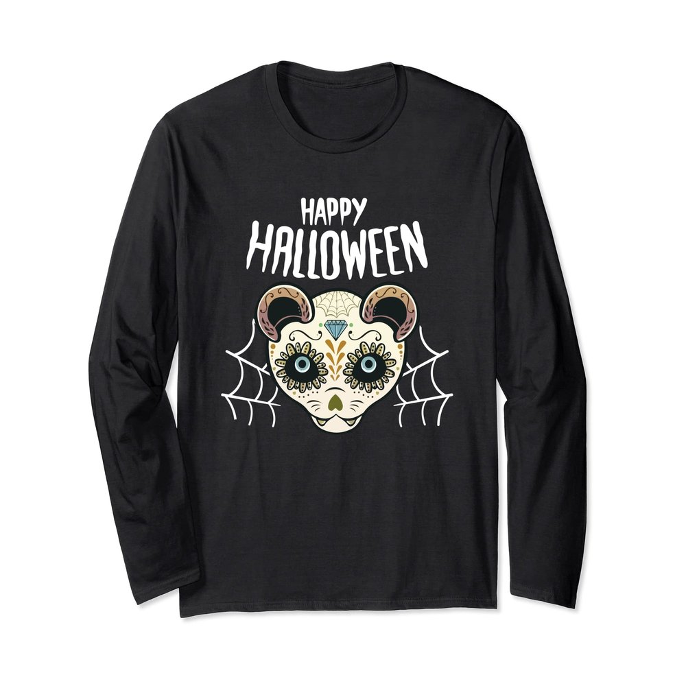 Ferrets Zombie, Halloween for boy girl kid Long Sleeve T-Shirt