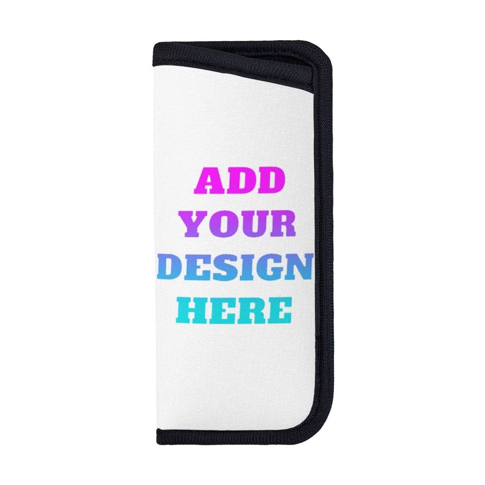 GUANGSHACORA Custom Eyeglasses Bag, Personalized Neoprene Eyeglass Case Add Picture Logo Text Portable Glasses Protective Bag Pouch (Small)