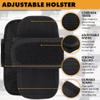 TECEUM CCW Holster for Pistol - Adjustable - Pocket Holster for Right Left Hand - Holsters for Concealed Carry of Gun - Pouch for Purse Bag Backpack view 2
