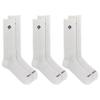 Sperry Men's Repreve Comfort Sneaker Crew with Heel & Toe Comfort Cushioning Sock 3 Pair Pack, White, Men's Shoe Size: 6.5-12 view 2
