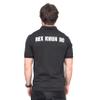 Costume Agent Rex Kwon Do Adult Black Polo Halloween Martial Arts Costume Polo T-Shirt (Medium) view 3