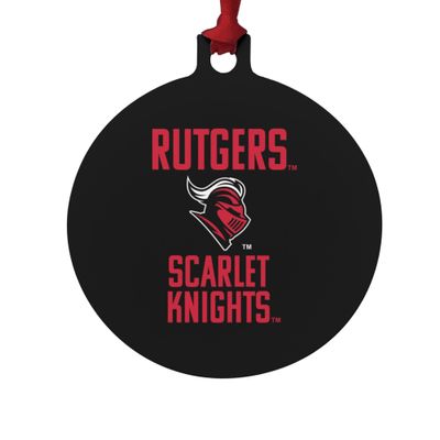 GRAPHICS & MORE Rutgers University Scarlet Knights Aluminum Holiday Christmas Tree Ornament - 3.0" (7.6 cm) x 3.37" (8.6 cm)