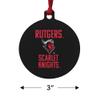 GRAPHICS & MORE Rutgers University Scarlet Knights Aluminum Holiday Christmas Tree Ornament - 3.0" (7.6 cm) x 3.37" (8.6 cm) view 3
