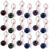AUEAR, 8 Pack Bowling Pin Keychain Sport for Backpack DIY Craft Accesories view 1