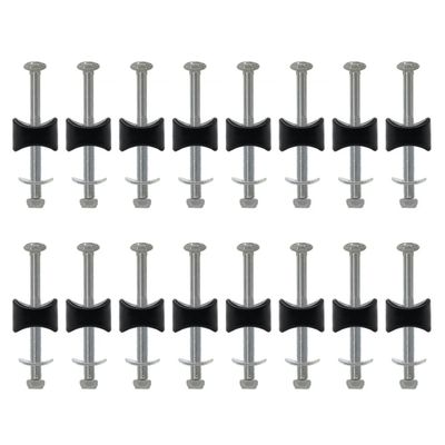 16 Pack 8mm x 94mm Steel Trampoline Screws - Long Screw Replacement Parts for Enhanced Stability