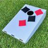 Paricon, LLC CCT-00178 Cardboard Outdoor Foldable Corn Hole Boards w/Support Beams for Garden Parties, Brithdays, Weddings, & Outdoor Events (2 Pack) view 2