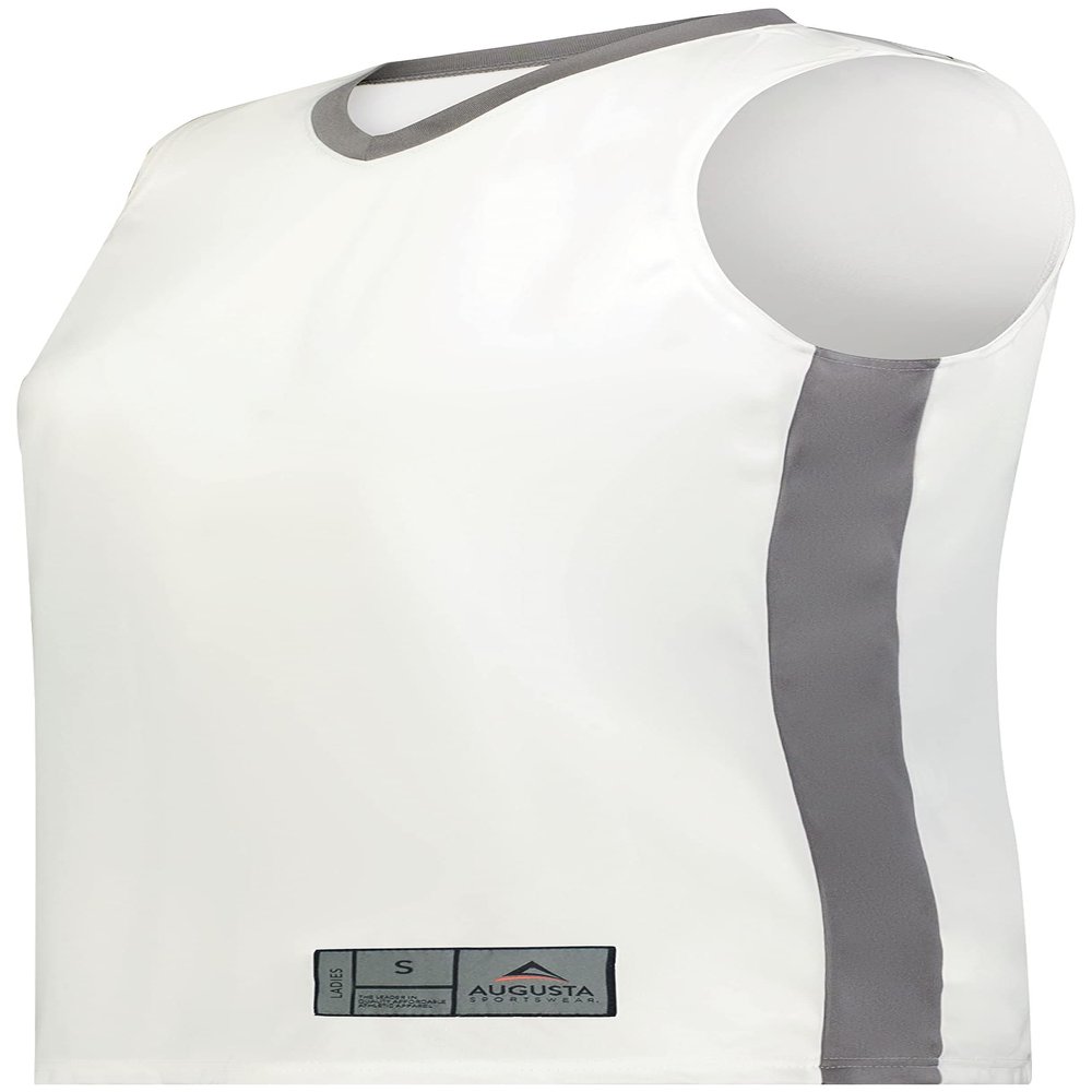 Ladies Match-Up Basketball Jersey White/Graphite S