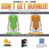 O'Neill Girls Hybrid Short Sleeve Sun Shirt, UPF 50+ Sun Protection, Rash Prevention for Surfing and All Water Activities, Lily, 6 view 3