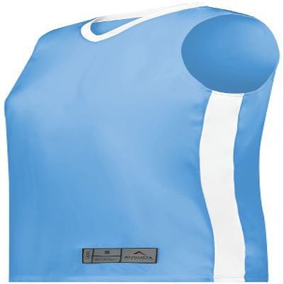 Ladies Match-Up Basketball Jersey Columbia Blue/White XS