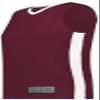 Ladies Match-Up Basketball Jersey Maroon/White S view 1