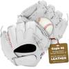 Valle Eagle 8S Strap-Back Small Pocket 8 Baseball Training Glove - Infield Soft Leather Mitt for Fielding - Practice Gear, Softball Trainer, Sports Essentials - Right or Left Hand Throw view 1