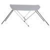 STOPBYUS 7.6 oz Gray 2 Bow Round Tube Boat Bimini TOP Sunshade Compatible for Triton 1268 SUV 2007 view 1