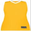 Ladies Match-Up Basketball Jersey Gold/White XS view 2