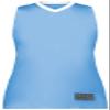 Ladies Match-Up Basketball Jersey Columbia Blue/White XL view 2
