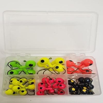 Unexcelled Fishing Crystal Floating Jig Assortment