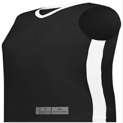 Ladies Match-Up Basketball Jersey Black/White XL