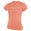 O'Neill Girls Hybrid Short Sleeve Sun Shirt, UPF 50+ Sun Protection, Rash Prevention for Surfing and All Water Activities, Nectar, 12 view 1