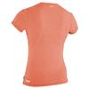 O'Neill Girls Hybrid Short Sleeve Sun Shirt, UPF 50+ Sun Protection, Rash Prevention for Surfing and All Water Activities, Nectar, 12 view 2