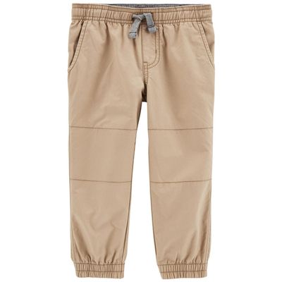 Carter's Baby Boys' Drawstring Pants (Khaki, 3T)