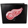 Siskiyou Sports NHL Detroit Red Wings Bi-fold Wallet & Color Money Clip, Black, One Size view 2