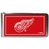 Siskiyou Sports NHL Detroit Red Wings Bi-fold Wallet & Color Money Clip, Black, One Size view 4