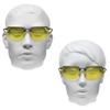 proSPORT Yellow Lens Sun Glasses Rimless Night Vision Driving Riding Anti Glare Men Women view 3
